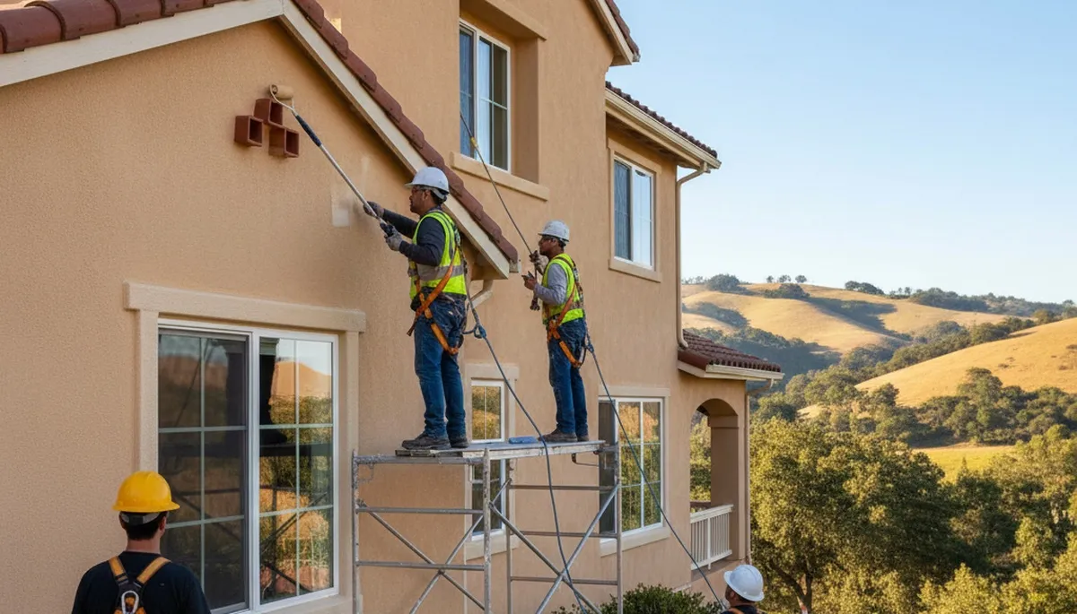 Professional house painting service in Berkeley, CA for interior and exterior home projects