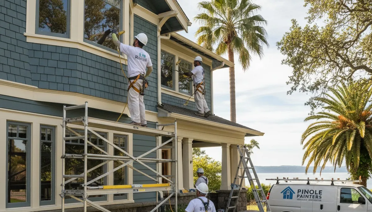 Professional painting service in Berkeley, CA for residential and exterior house painting