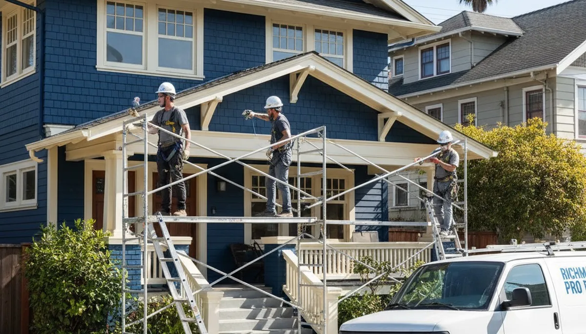 Berkeley, CA painting contractor providing professional house painting services