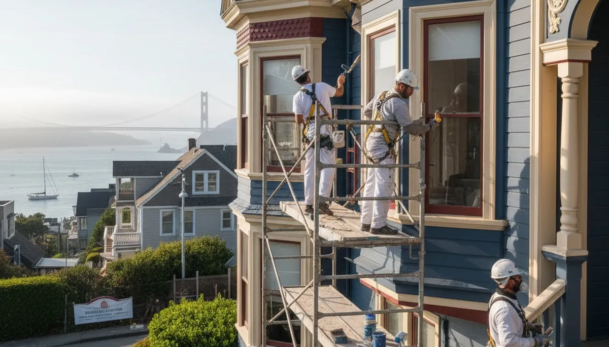 Berkeley, CA painting contractor providing professional house painting services for local homes