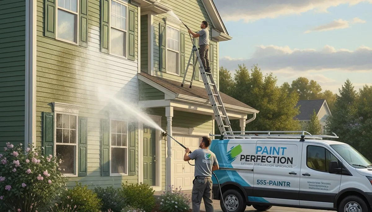 Berkeley, CA vinyl siding pressure cleaning for fog stains, algae, and grime on a home exterior